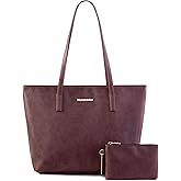 Montana West Tote Bags Vegan Leather Purses and Handbags for Women Top Handle Ladies Shoulder Bags