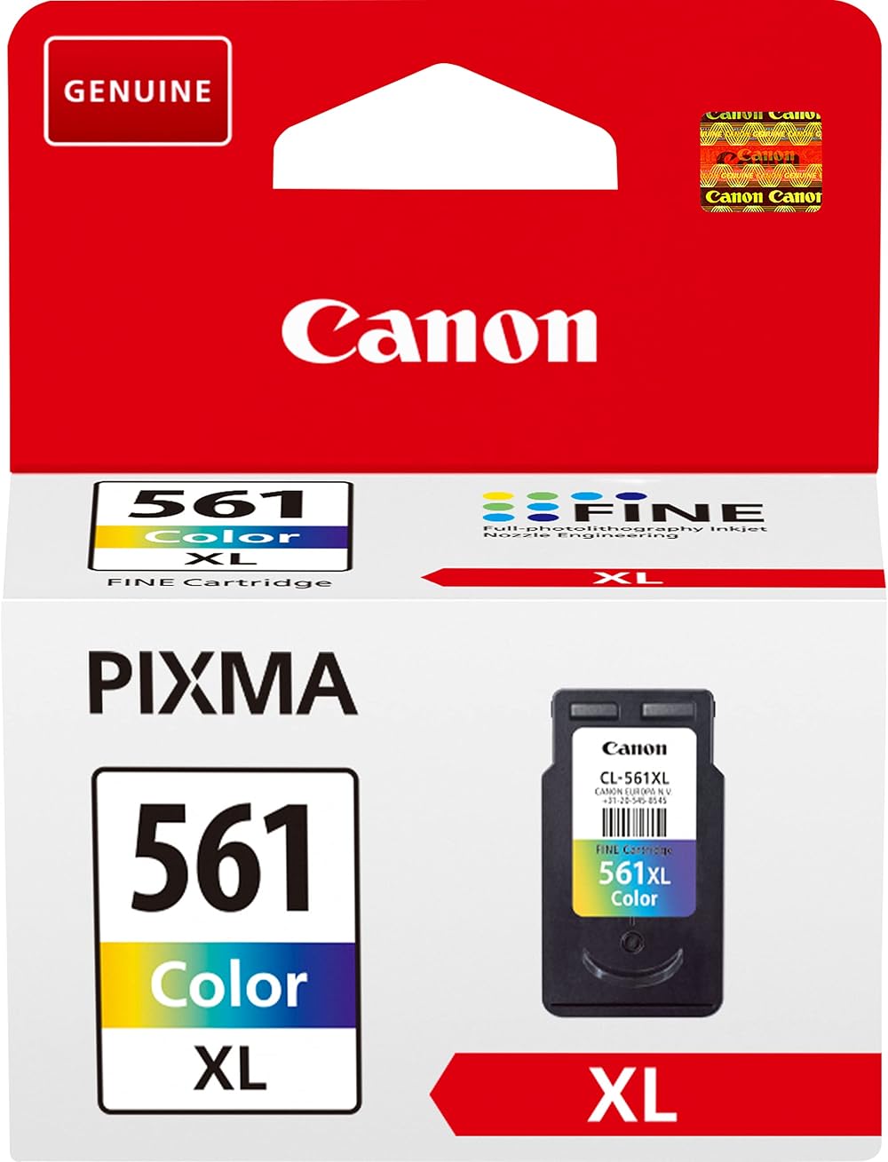 Canon CLI-561XL Original High Yield Colour Ink Cartridge Multipack Cyan Magenta
