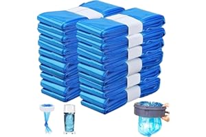 12Pack Diaper Pail Refill bags compatible with Diaper Genie,Litter Genie,Litter Locker, Platinum, Signature Pails,Cat Litter 