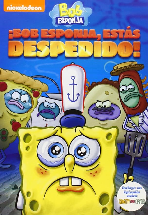 Bob Esponja ¡Estás Despedido, Bob Esponja! Dvd Import European Format