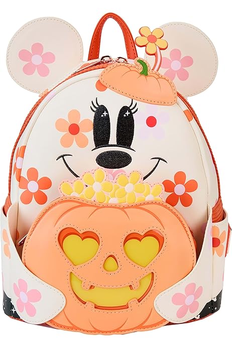 Amazon.com: Loungefly Disney Ghost Minnie Mouse Glow in the Dark 