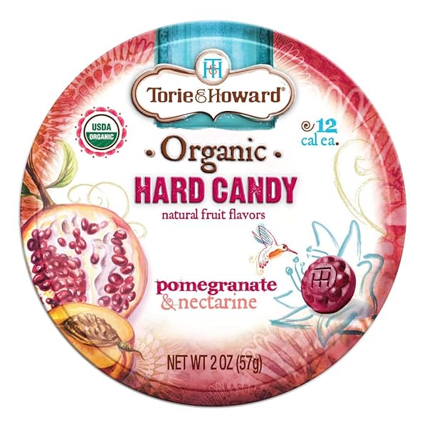 TORIE & HOWARD CANDY TIN PMGRNT & NECTRN...