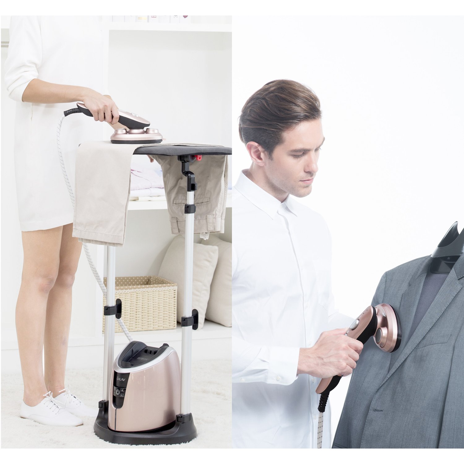 SALAV Iron Professional Clothes Steamer with Vertical Steaming