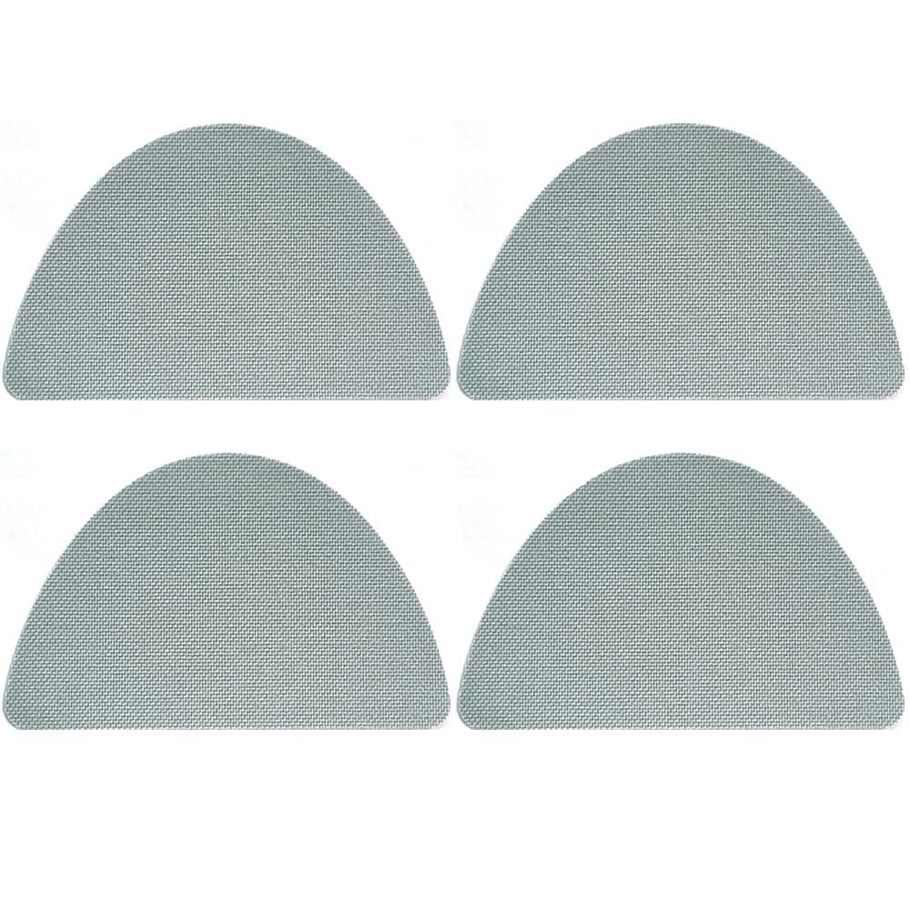 Shoe Toebox Toeburst Blowout Hole Prevention Repair Inserts/Patches (Grey)