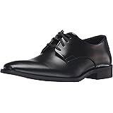 calvin klein ramses tan textured oxfords