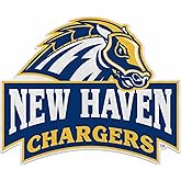 Rico Industries NCAA New Haven Chargers Shape Cut Pennant - Home and Living Room Décor - Soft Felt EZ to Hang