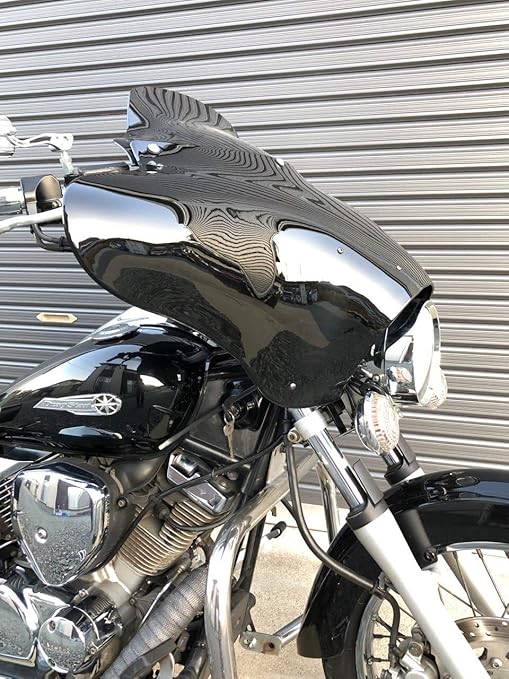 Amazon ヤマハ ドラッグスター 250 Ds250 ヤッコカウル 取付 キット サフェーサー カウル アッパーカウル 車 バイク