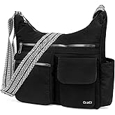 CLUCI Travel Purses for Women, Waterproof Nylon Crossbody Bags for Woman Trendy, Anti Theft Shoulder Handbags for Ladies