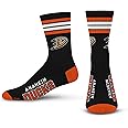 For Bare Feet Chicago Blackhawks Adult Stripe Deuce Sock - Red,