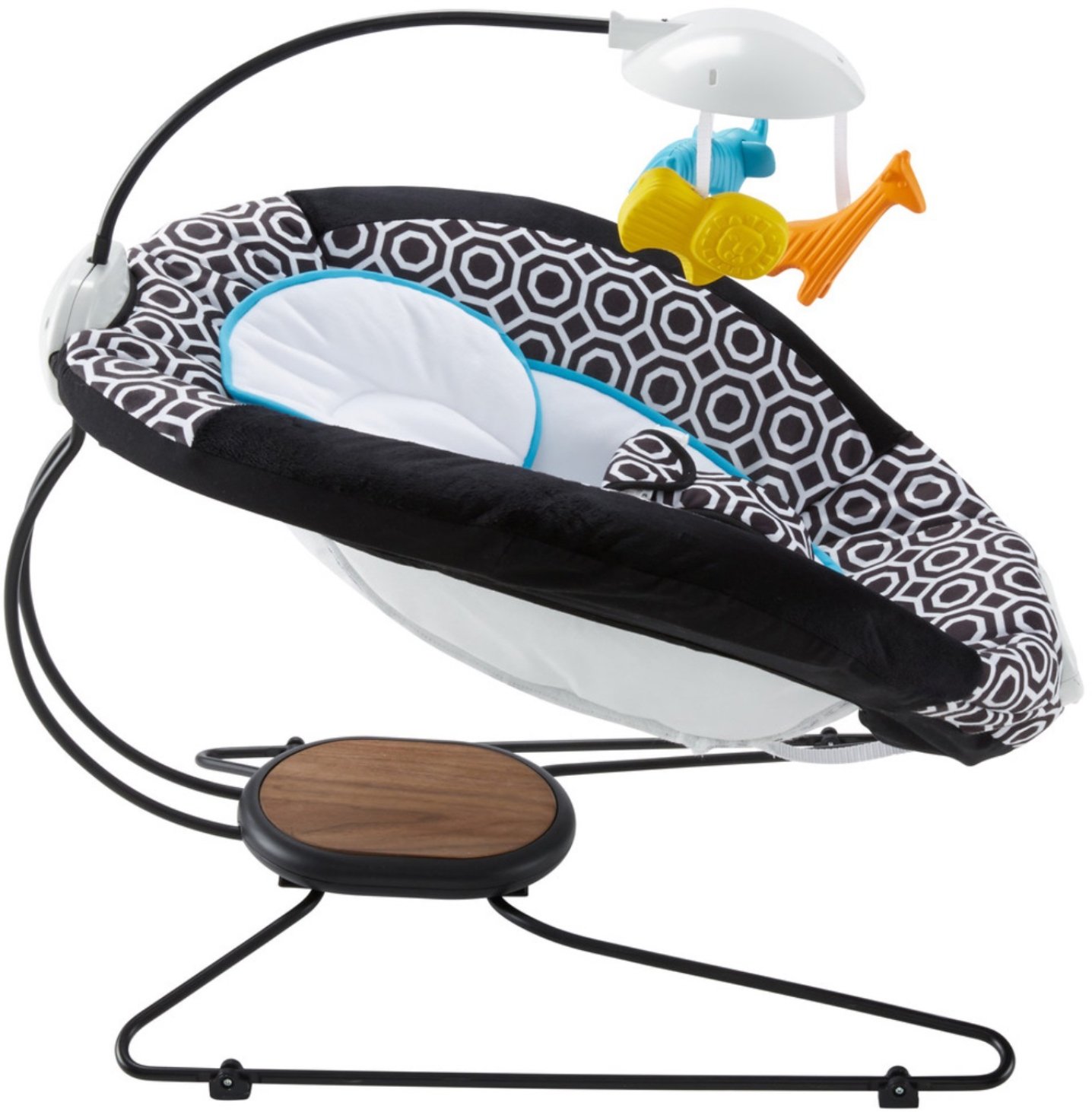 Jonathan Adler FisherPrice Deluxe Bouncer Black/White Activity