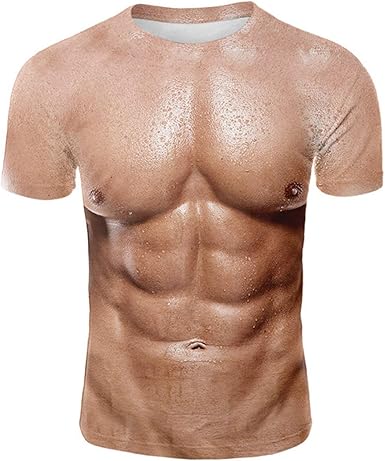 camisetas con musculos para hombre