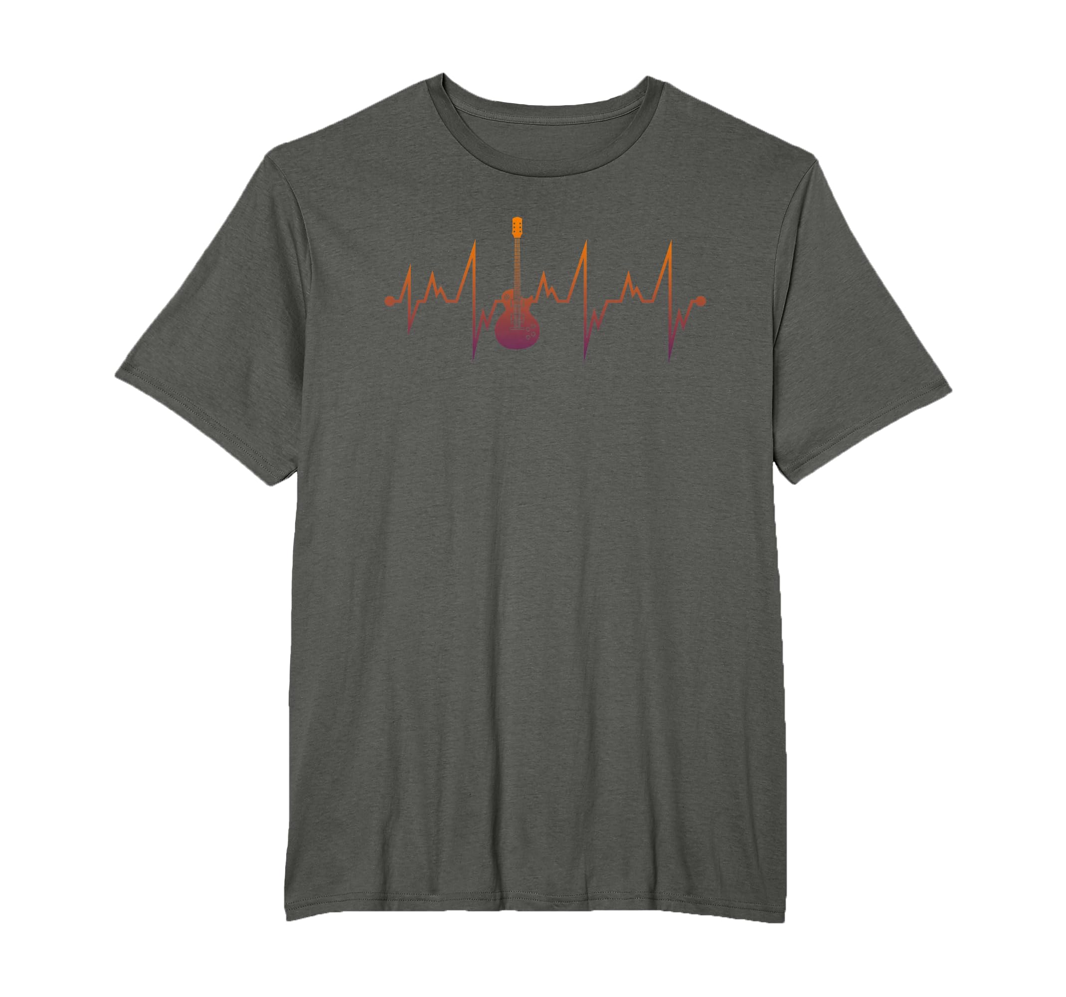 Heartbeat Guitarist Musical Instrument Guitar Player Guitar T-Shirt