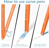 AECHY 12Pcs Dual Tip Markers Pens with Curve Highlighter 12 Colors view 6
