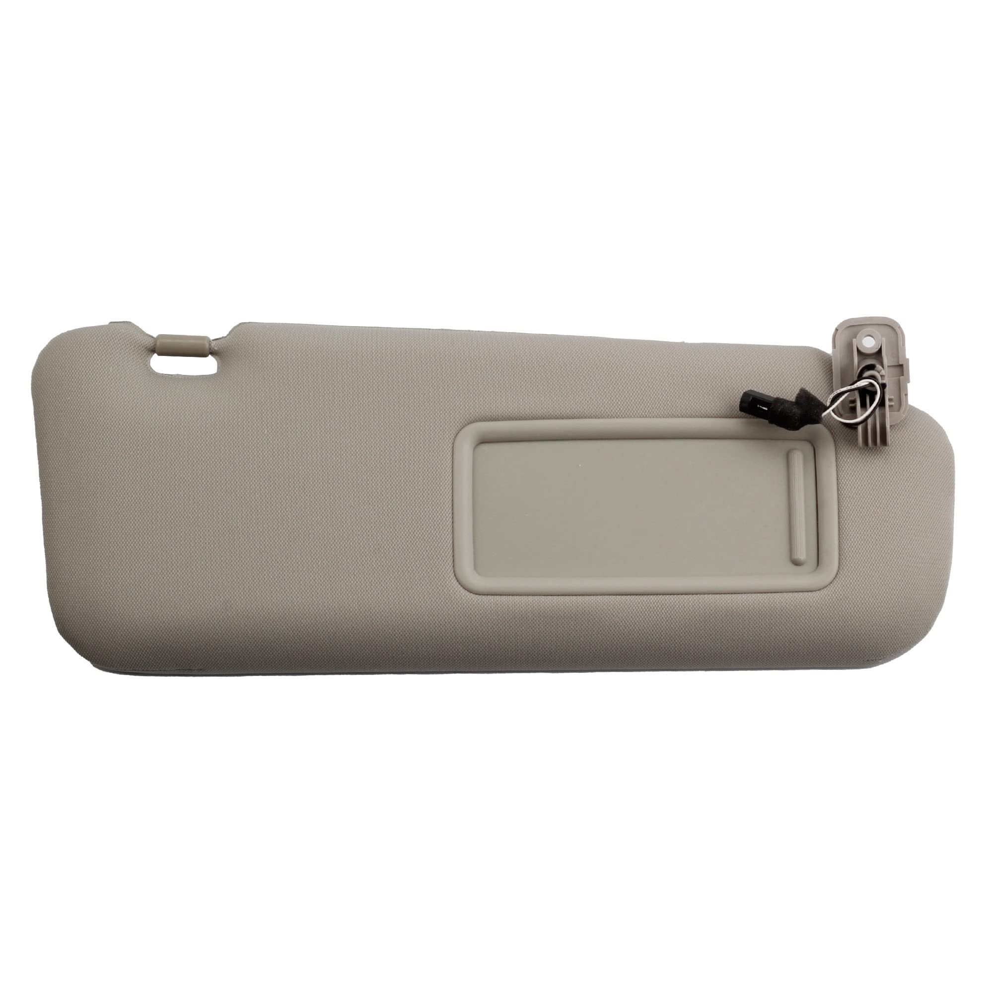 Photo 1 of Dasbecan Right Passenger Side Sun Visor Compatible with Mazda CX-9 2010-2015 Replaces# TDY1-69-320 Gray with Mirror and Vanity Light