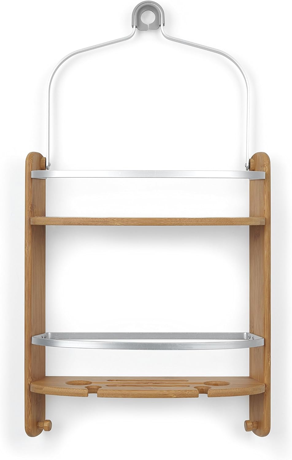 UMBRA Barrel Shower Caddy. Caddy de douche barrel, en bois de bambou