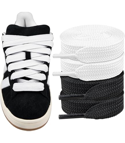 Amazon.com: NDTEZUGT 2 Pairs Fat Athletic Shoelaces for Skool