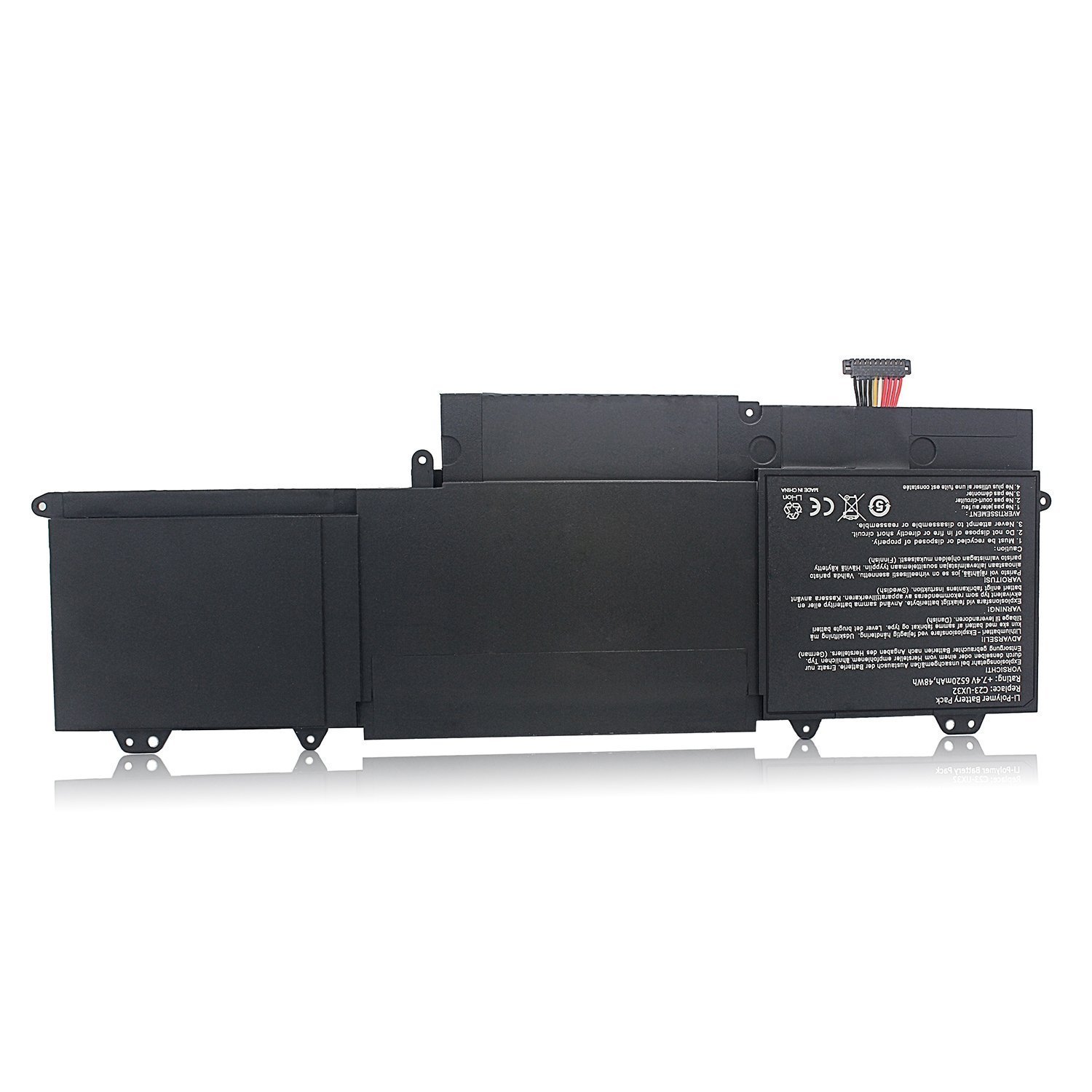 7XINBOX 7.4V/6520mAh C23-UX32 Laptop Battery compatible with Asus VivoBook U38 U38N U38N-C4004H ZenBook UX32 UX32A UX32VD