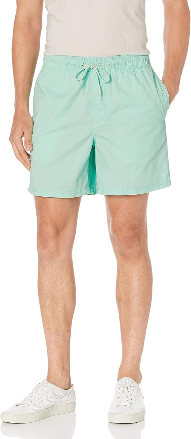  Essentials Men's 6" Inseam Drawstring Walk Short: Clothing
