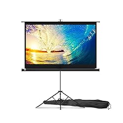 Projector Screen with Stand 60 inch - Indoor and
