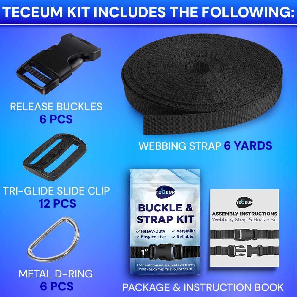 TECEUM Buckles & Strap Kit – 1
