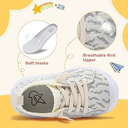 LeIsfIt Toddler Girls Boys Shoes Lightweight