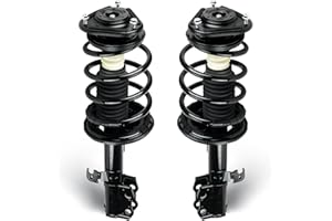 TADAAUTO Front Complete Struts Assembly w/Coil Spring Shock Absorber Compatible with 2003-2008 Toyota Corolla, Replace for 172114 172115, 2Pcs