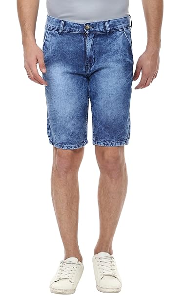 light blue denim shorts mens