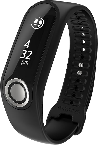 TomTom 1AT0.001.00 Touch Body Composition Fitness Tracker - Black