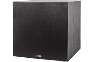 Polk Audio PSW108 10" Powered Subwoofer | 100W Peak Power | Explosive Performance for Movies & Music | Black