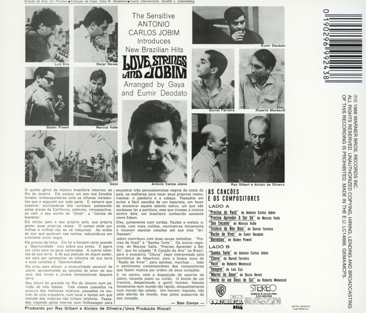 Love,Strings And Jobim - The Eloquence Of Antonio Carlos Jobim - Image 3