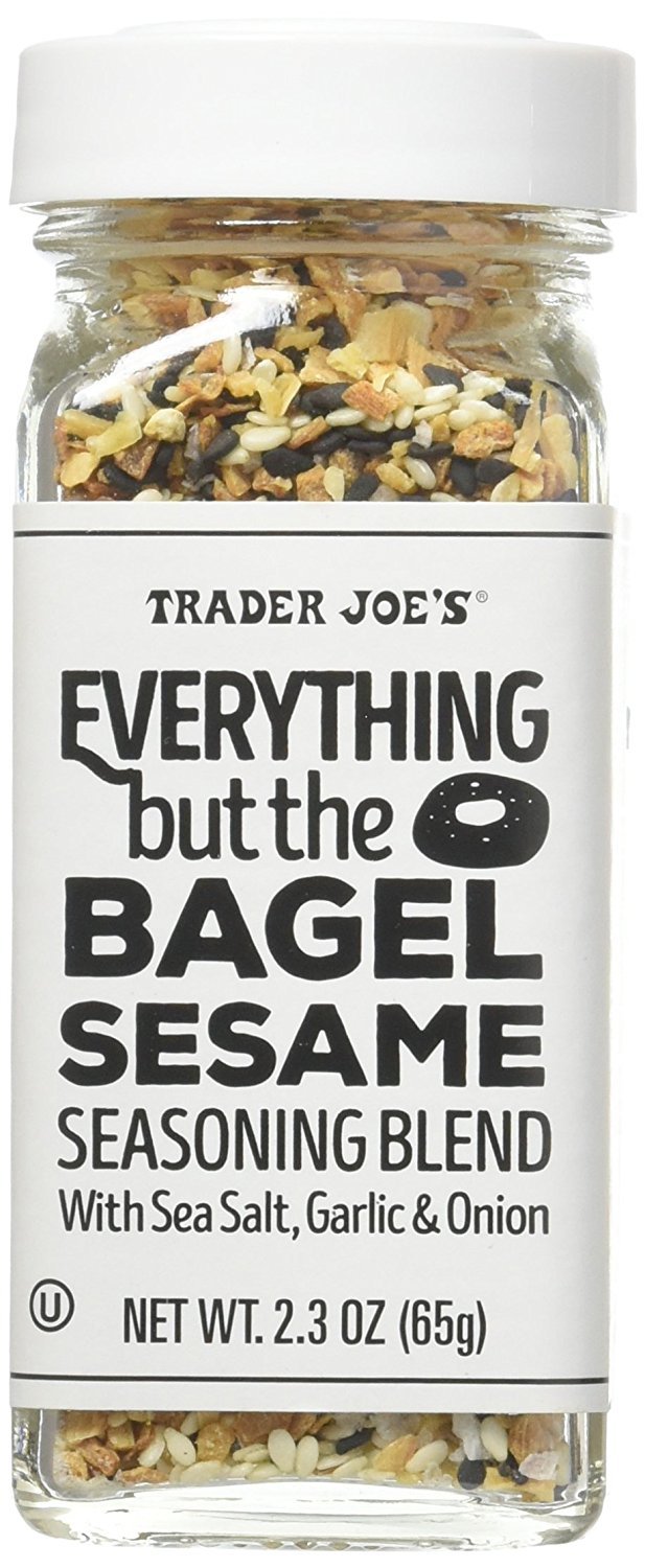 Trader Joe's Everything but The Bagel Sesame Seasoning Blend 2.3 oz, Pack of 2, Set of 4