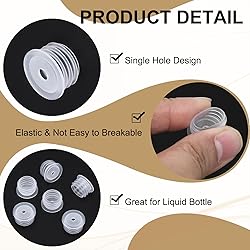 PATIKIL Bottle Adapter 0.59"/14mm, 25 Pcs Press in