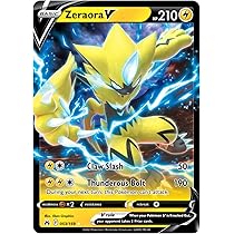 Pokemon - Zeraora VSTAR 055/159 - Crown Zenith - Ultra Rare Card