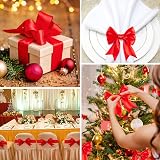 Tenn Well Red Satin Ribbon 50mm x 22m Gift Wrapping Craft Ribbon view 5
