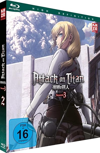 Amazon.com: Attack on Titan - Staffel 3 - Vol.2 - [Blu-ray]: Movies & TV