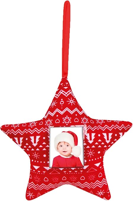 Stella Di Natale Stoffa.Zep Stella Di Natale Tessuto Rosso Bianco 16 X 21 X 2 Cm Amazon It Casa E Cucina