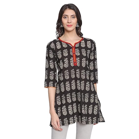 Women Cotton Short Kurtis