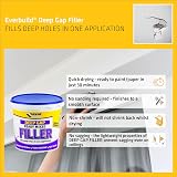 Everbuild Deep Gap Filler Ready Mixed Light Grey 1 Litre Non-Shrink Quick Dry view 3