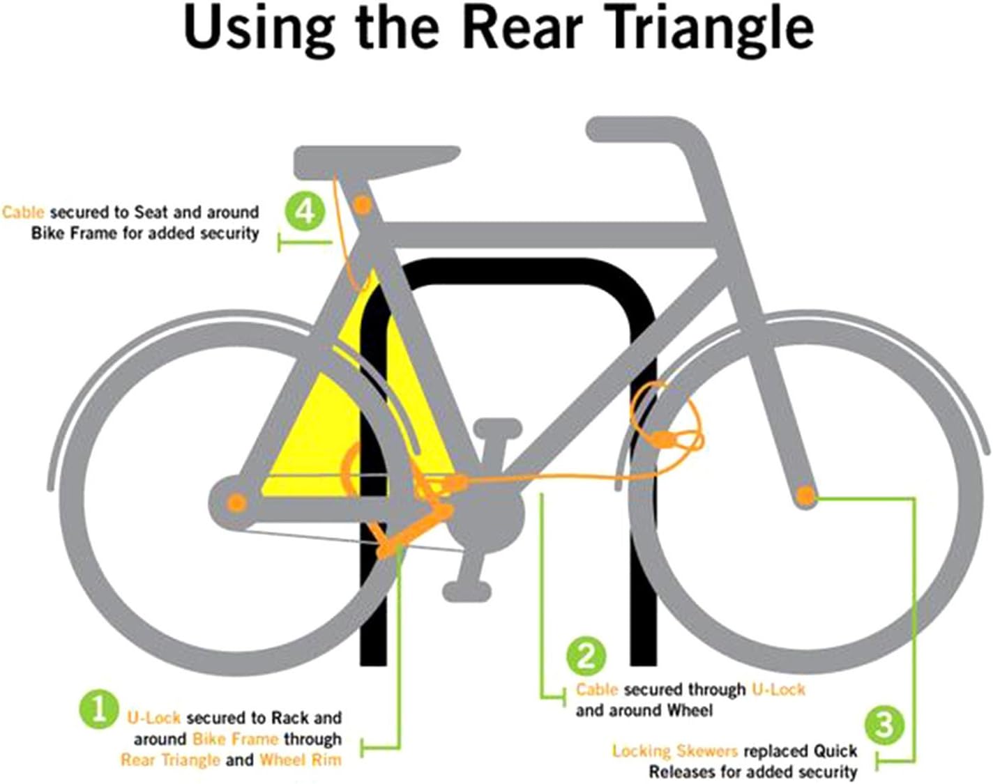 bike seat cable lock