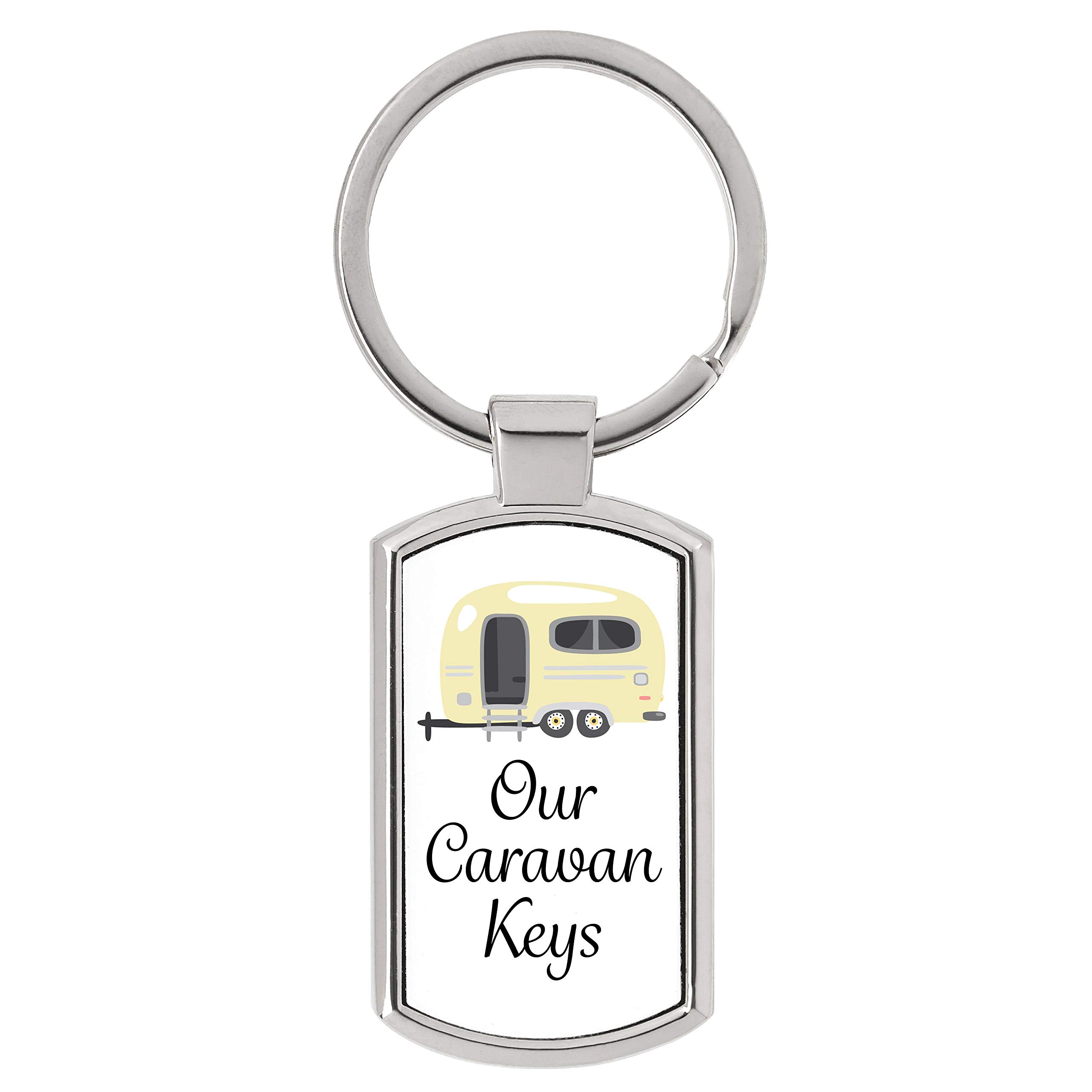 Metal Keyring Gift | Our Caravan Keys Keychain