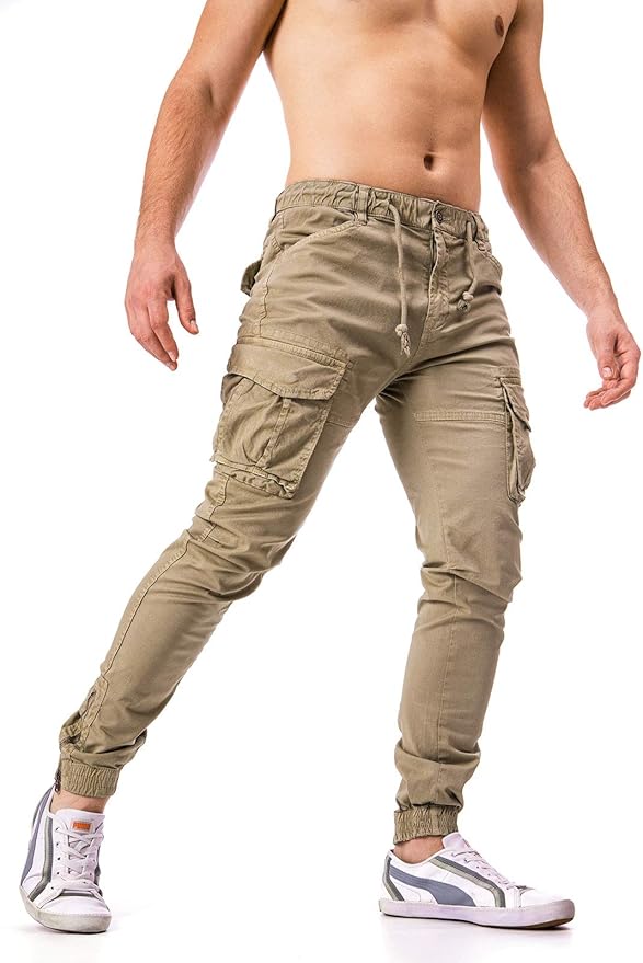 Instinct Cargohose für Herren, mit Seitentaschen, Taschen, Cargo, KS22 ...