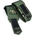 PR Personal Record Elbow Wraps for Weightlifting - Heavy Duty Construction, 25% More Elasticity, Reinforced Stitching, Extra Wide Fastener, Easy to Adjust, (Digital Green Camo)