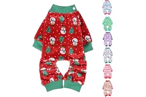 BEAUTYZOO Stretchy Dog Pajamas for Small Medium Sized Dogs,Velvet Soft Spring Summer Dog Clothes for Girl Boy, Collar Adjustable Jumpsuit Pjs Onesies Outfit Cats Jammies,Dachshund French Bulldog Shirt
