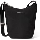 Baggallini Swift Mini Crossbody Bag for Women - 4.5x7 Small Travel Purse with Crossbody Strap and RFID