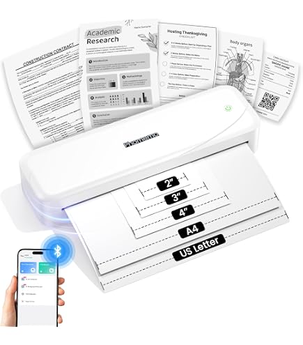 Amazon.com: Phomemo Portable Printers Wireless for Travel, M833