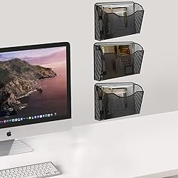 Gawerk 6 Pack Wall File Organizer, Mesh Hanging