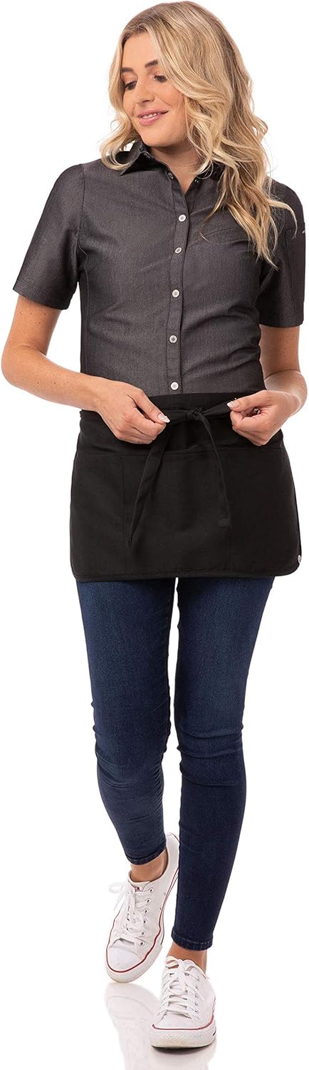 Chef Works Waist Apron: Kitchen Aprons: Clothing
