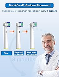 Umisr Replacement Toothbrush Heads Compatible with