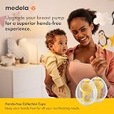 Medela Hands-Free Collection Cups for Freestyle Flex Swing Maxi White - 2 Cups view 2