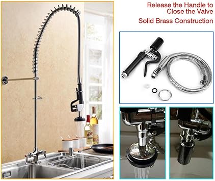 Amazon Com Spray Hose For Dishwasher Rinse Hose For Sink Kitchen